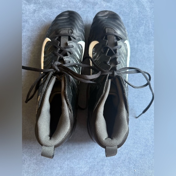Nike Fastflex Alpha Black Lace Up Low Top Football Cleats Men’s SZ 14 Athletic